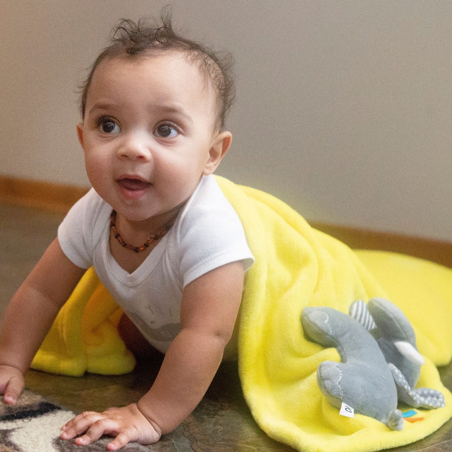 マスコット付きベビーカーブランケット ぞうのエリー