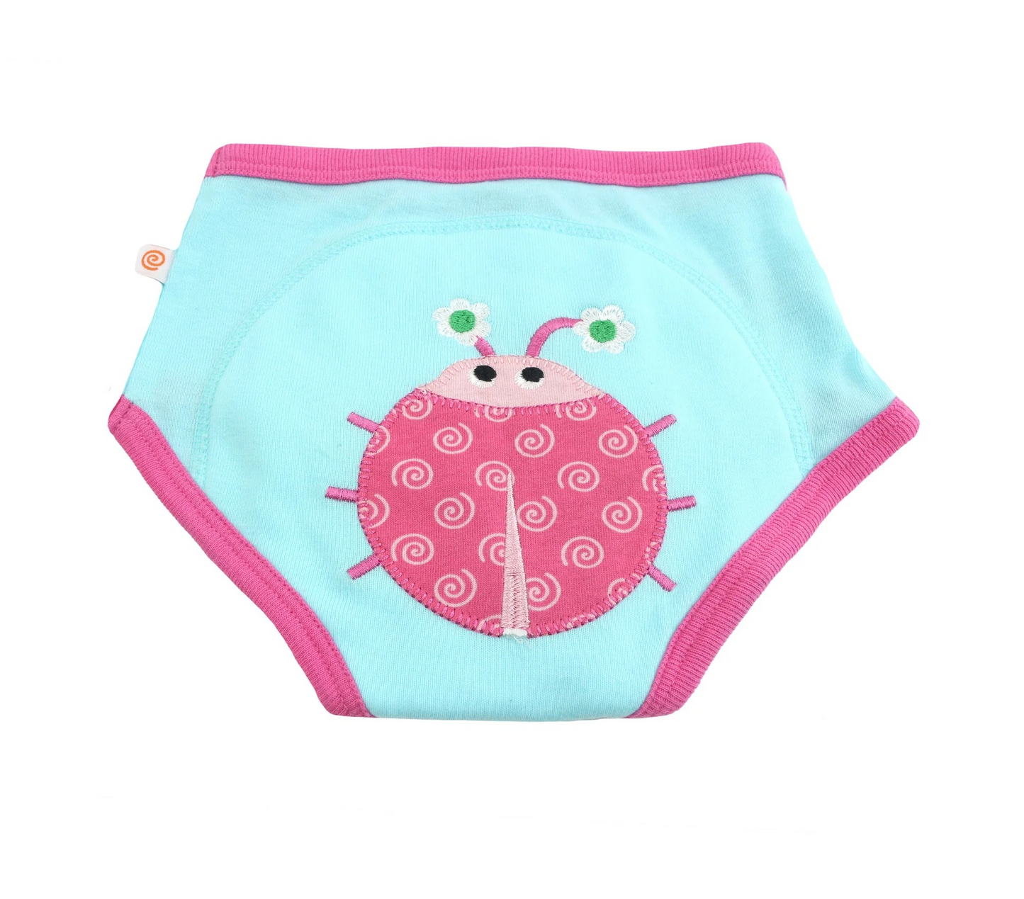 100% オーガニックコットン トイレトレーニングパンツ (3枚セット) お庭の仲間
