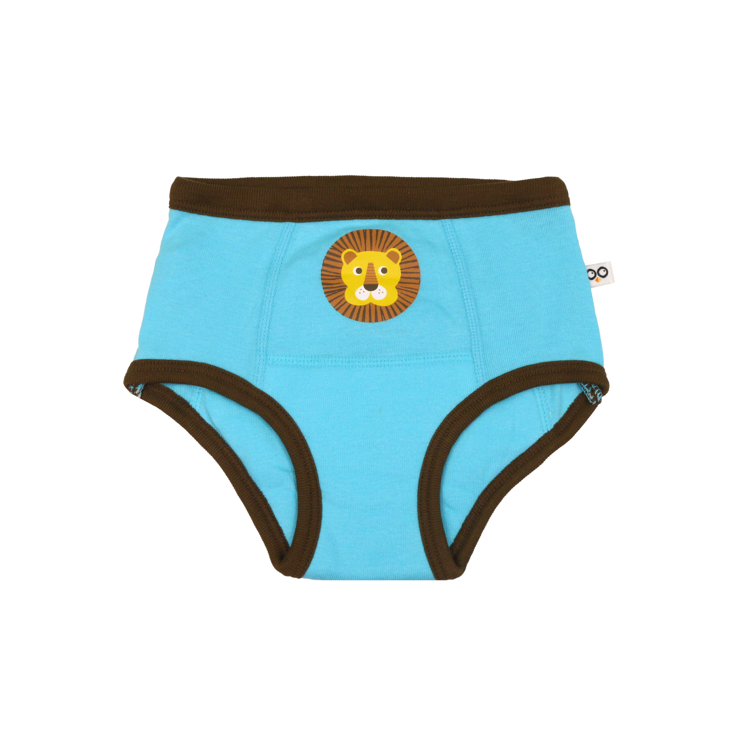 100% オーガニックコットン トイレトレーニングパンツ (3枚セット) サファリの仲間(サイ|ライオン|サル)90cm/100cm