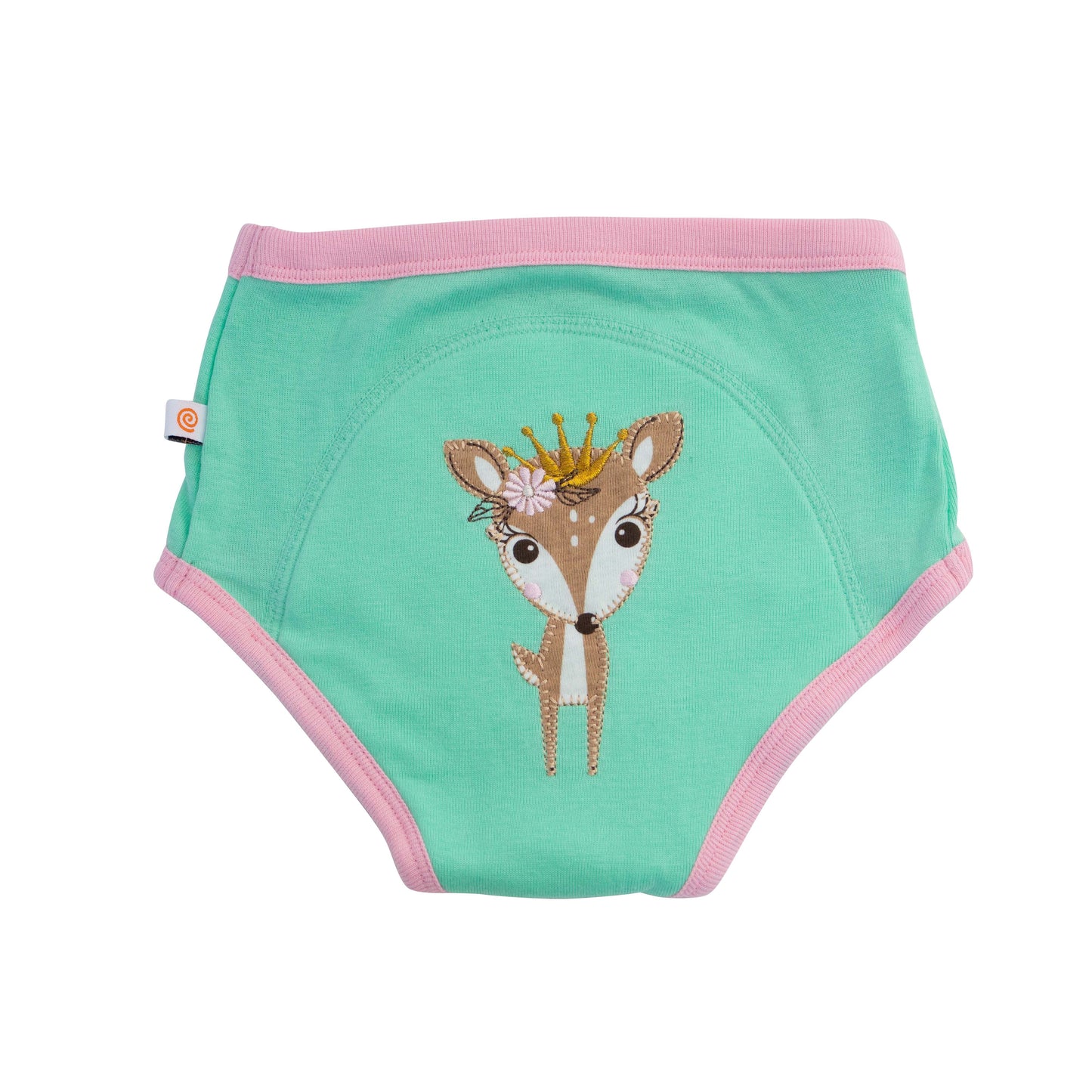 100%オーガニックコットン トイレトレーニングパンツ (3枚セット) 森のお姫様 90cm/100cm
