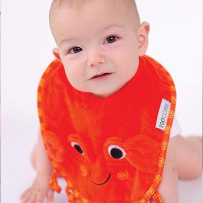 ビブ カニのチャーリー コットン お食事 スタイ よだれかけ