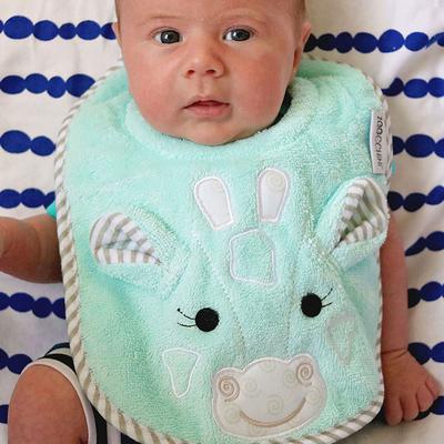 ビブ キリンのジェイミー コットン お食事 スタイ よだれかけ