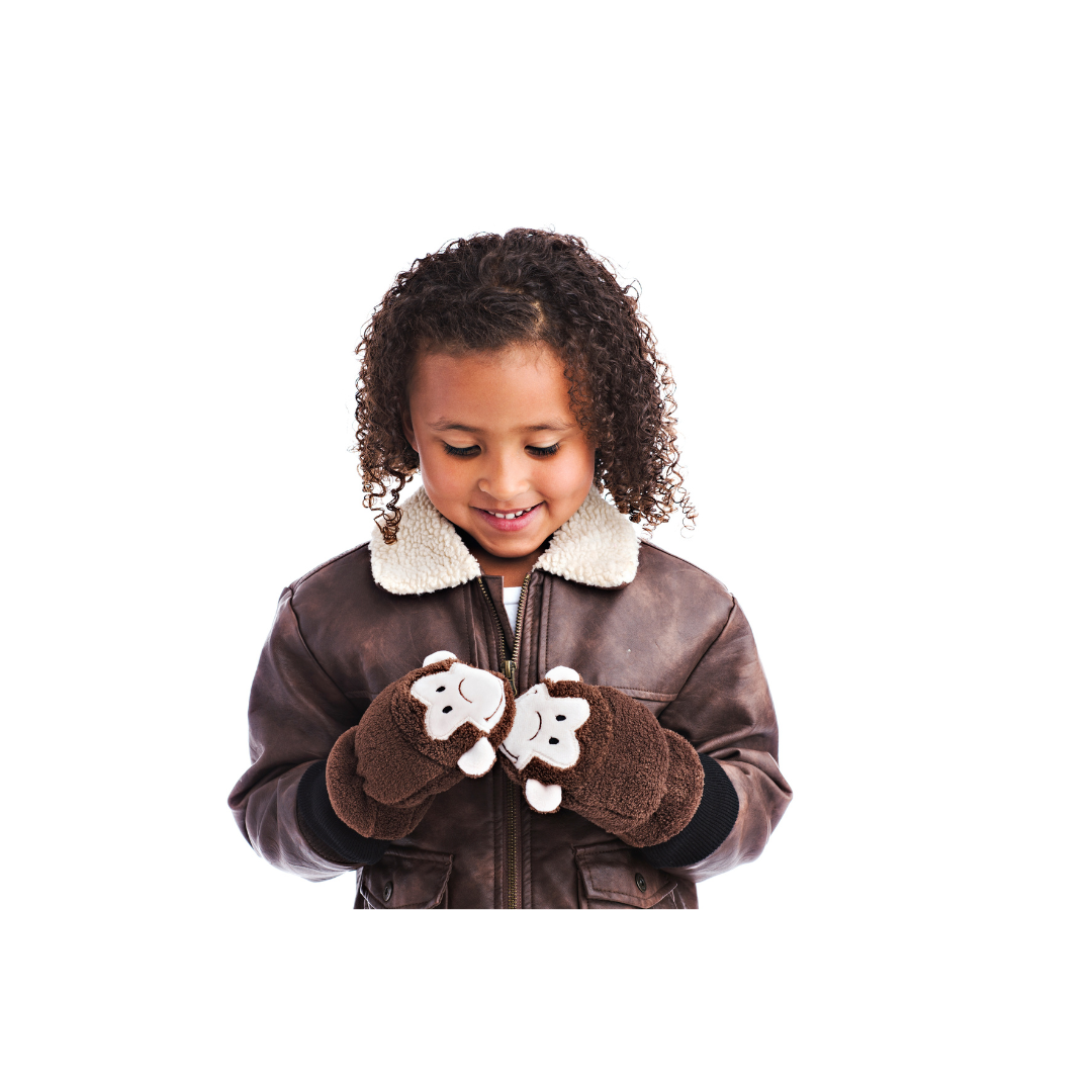 フラップジャックキッズ パペットミトン さる