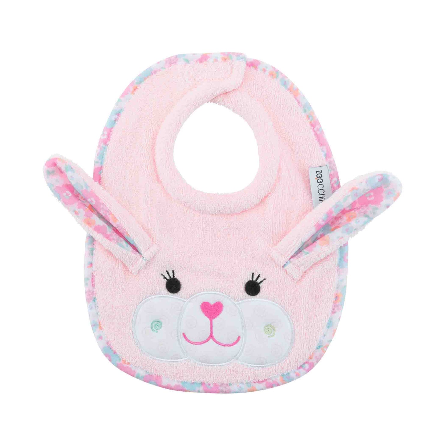 100% コットン ビブ うさぎのトリーチェ