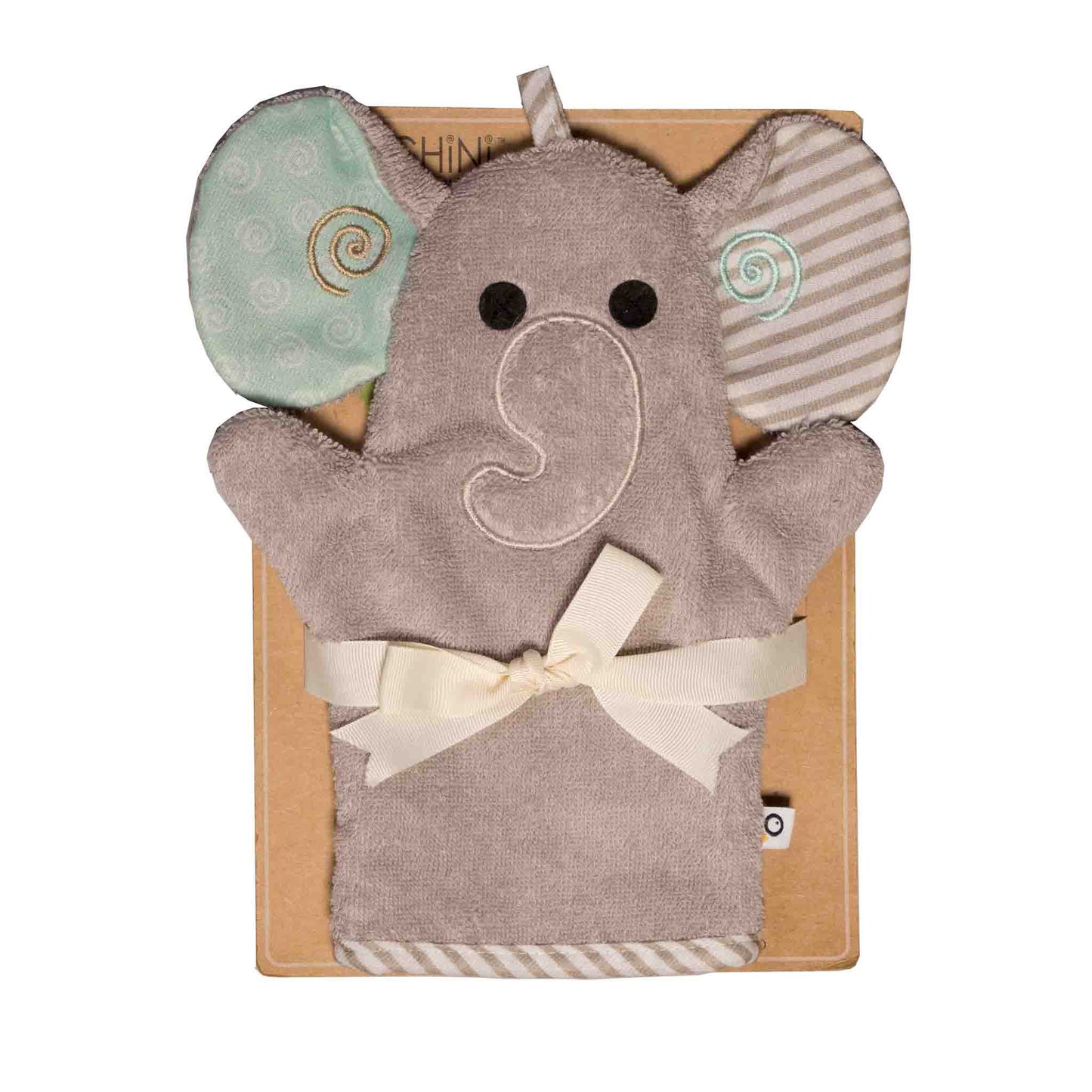 バスミトン ぞうのエリー コットン お風呂ミトン 赤ちゃん お風呂 お風呂タイム バスタイム