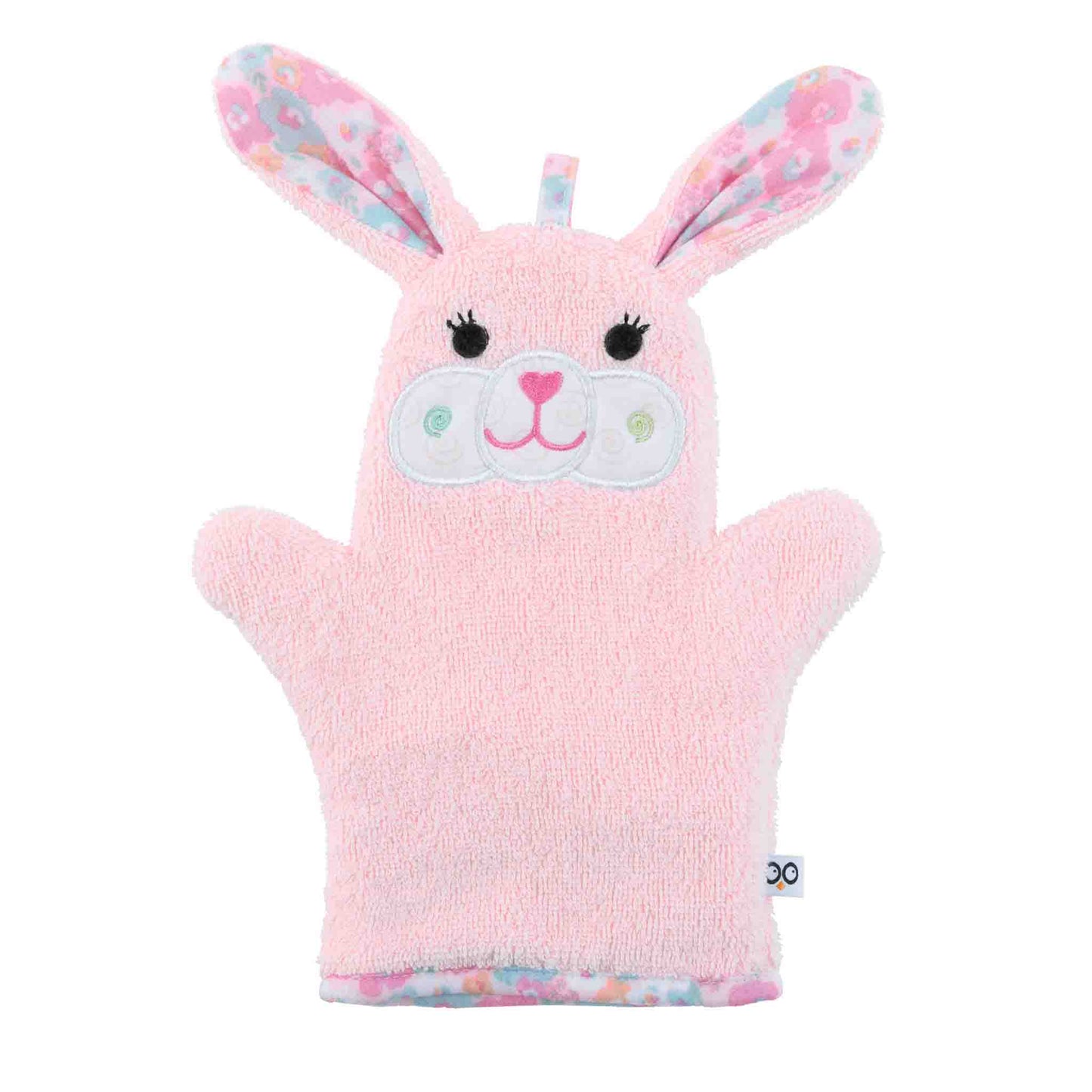 バスミトン うさぎのトリーチェ コットン お風呂ミトン 赤ちゃん お風呂 お風呂タイム バスタイム